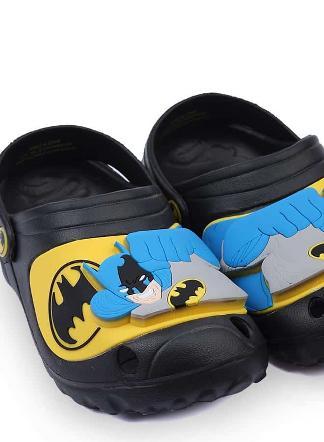 Clogs Batman Ledlys, innesko til barn, sko til barn, clogs til barn, barnehagesko, sko, crogs