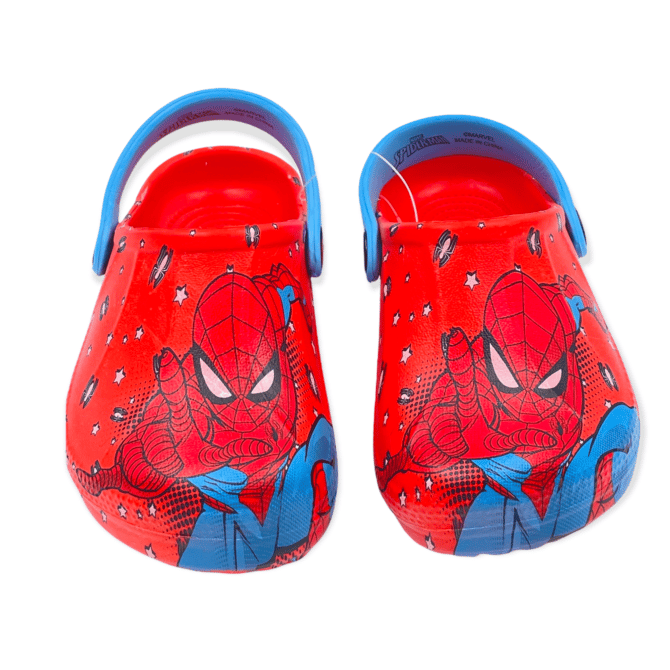 Clogs Spiderman Print til barn barnesko barnehage sko innesko til barn crogs