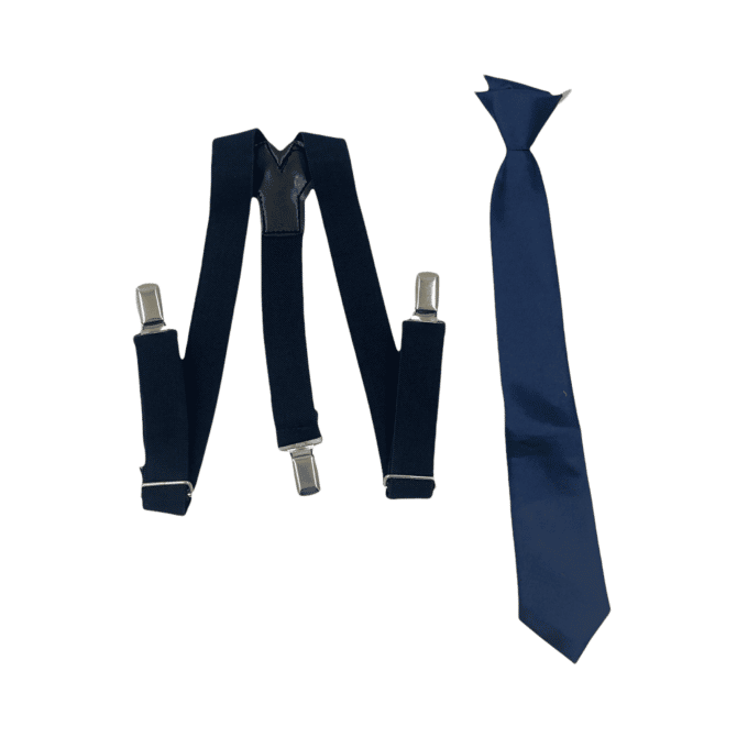 bukseseler mørkeblå slips