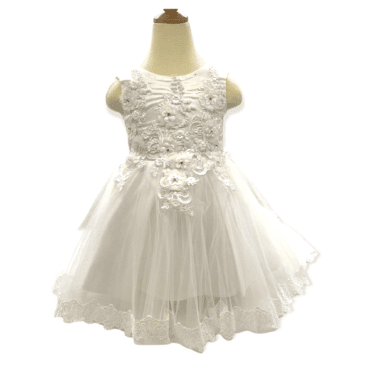 Brudepikekjole Barn Krem barneklær på nett festkjole jente kjole selskapskjoler