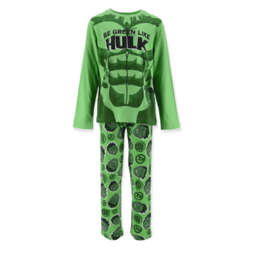 Hulken Pysjamas, hulken, pysjamas til barn, nattetøy til barn.