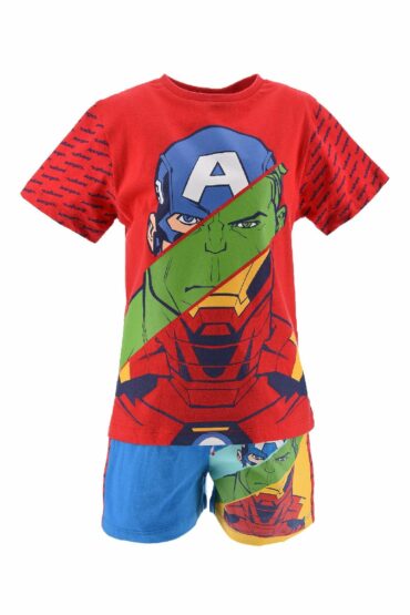 Avengers tskjorte og shorts sett sommer klær for barn