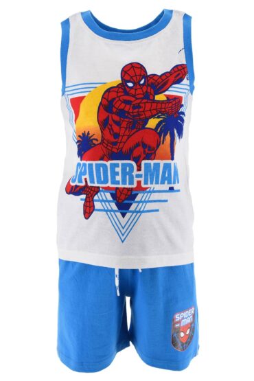 singlet og shorts sett spiderman for barn sommer klær