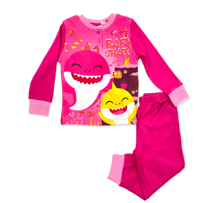 BabyShark pysjamas barneklær babyklær