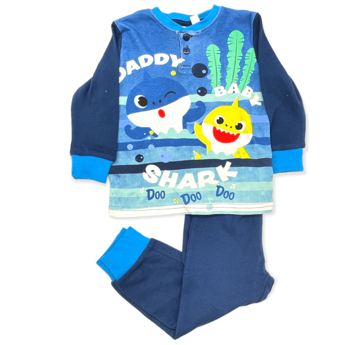 babyshark pysjamas barneklær babyklær