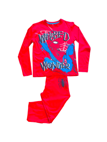 spiderman pysjamas rød barneklær på nett natt tøy