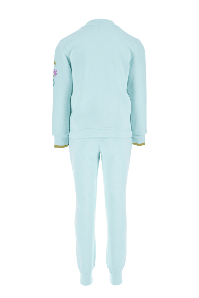 Frozen Lyse Blå Klessett barneklær på nett jente genser og bukse joggedress kles sett