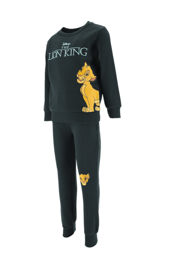 Lion King Grønn Klessett barneklær på nett gutt genser og bukse joggedress kles sett