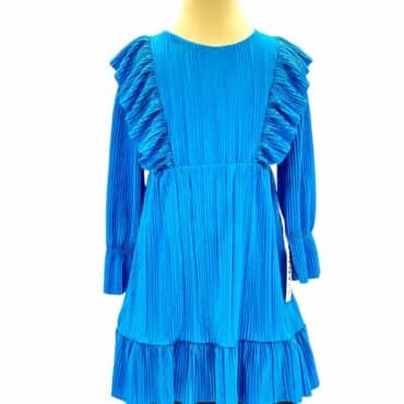kjole blå mirabella barneklær kjoler til barn