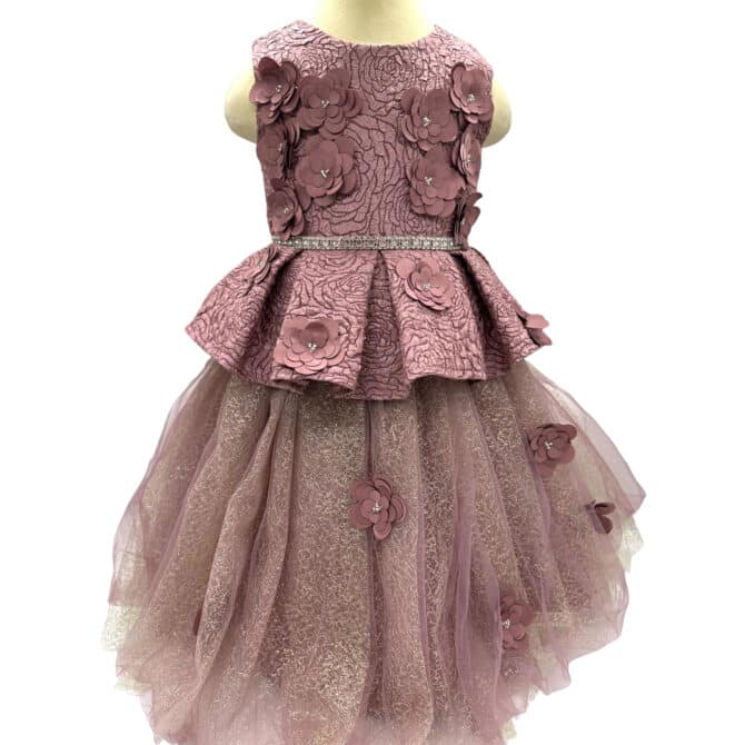 festkjole Gammel Rosa Gloria barneklær kjoler til jente festklær selskapskjoler