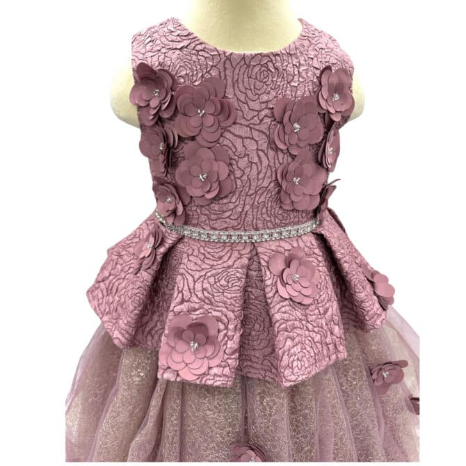 festkjole Gammel Rosa Gloria barneklær kjoler til jente festklær selskapskjoler