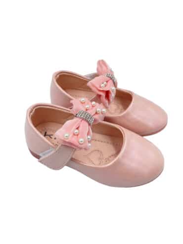 Rosa Ballerinasko Barn med Stropp barnesko jente sko fest sko babysko