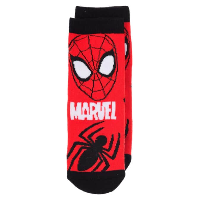 Spiderman Klær Antiskli Sokker Rød